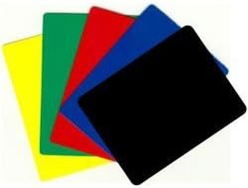 Durable Plastic Poker/blackjack Cut Cards - Set of 5 Different! in Saudi Arabia
