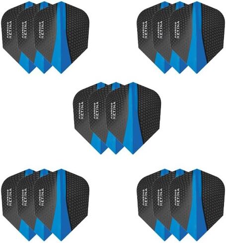 Harrows Retina | Premium Extra Strong 100 Micron Dart Flights in Standard Shape … in Kuwait