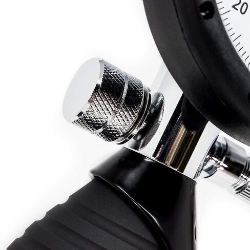 جهاز قياس ضغط الدم اللاسائلي Bravata Palm Aneroid من MDF Instruments - جهاز مراقبة ضغط الدم مع أساور بحجم البالغين والأطفال متضمنة - ضمان كامل مدى الحياة وأجزاء مجانية مدى الحياة - رمادي (MDF848XPD-12) in Kuwait