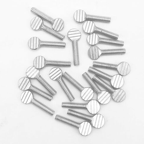 MORICHI 20pcs Thumb Screws, Zinc Plated Steel, Spade Head (1/4-20 x 3/4-Inch) in Saudi Arabia