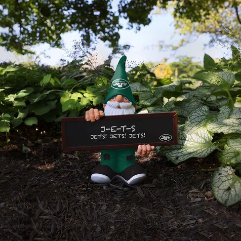 FOCO NFL unisex-adult NFL Team Logo Chalkboard Sign Garden Statue Outdoor Gnome 11" in Saudi Arabia