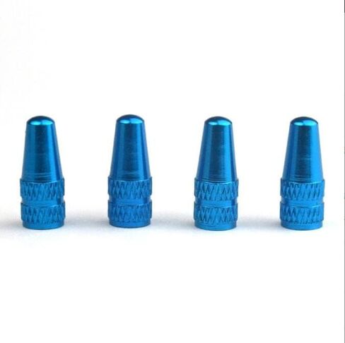 4X Bike Bicycle Road Racing Colour Presta Valve Cap Dust Covers (Purple) in Saudi Arabia