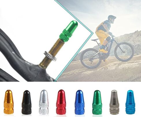 4X Bike Bicycle Road Racing Colour Presta Valve Cap Dust Covers (Purple) in Saudi Arabia