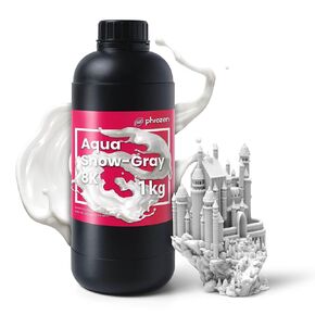 phrozen 3D Printer Rapid Resin [Aqua-Vanilla 8K], 405nm LCD UV-Curing Standard Photopolymer Resin for Highly Detailed Models, Low Odor Not Smelly Non-Brittle, Works Best with 8K 3D LCD Printer (1KG)