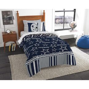 Northwest NFL Dallas Cowboys Bed in a Bag Set, Twin, Rotary