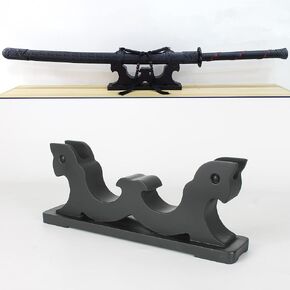 Samurai Sword Display Stand, Sword Rack, Tabletop, Solid Wood, For Displaying Samurai Swords