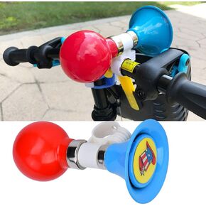 CHICIRIS Children Bicycle Horn Bike Bell Tricycles for, Metal Rubber Loud Children Bicycle Kids Bike Horn Warning Bell for Boys Girls Accessory