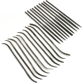 20 Needle Riffler Files Perfect Model Building Tools