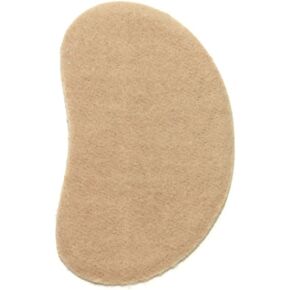 Adhesive Moleskin for Feet - Blister Bandages Precut Kidney Metatarsal Pads - 3" - Callus, Heel, Corns, Blister Prevention, Shoe Friction - 10 Pairs (20 Pieces)