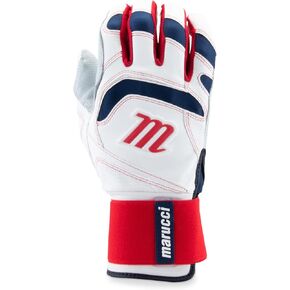 Marucci - 2021 Signature Batting Glove Full WRAP USA (MBGSGN3FW-USA-AXL), Standard, Adult X-Large