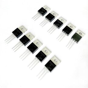 جديد 30 قطعة ل IRFZ24N IRFZ34N IRFZ44N IRFZ48N IRF9Z24N IRF9Z34N IRL520N IRL540N IRLB3034 IRLB8721 10 أنواع x3pcs TO-220 ترانزستورات Mosfet in Kuwait