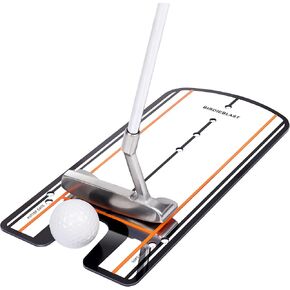 Golf Putting Mirror, Putting Mirror Training Aid for Golf with Putter Line,Putting Mirror for Golf Putting Practice for Beginners