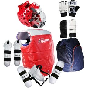 13 pcs Taekwondo Sparring Gear Set Ultimate Protective Gear for Taekwondo Karate Trainer Children Youth Adult