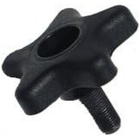 Replacement 2 1/4" 5 Point Star #8003 Knob 3/8" Dia NF Threads - 2 Pack