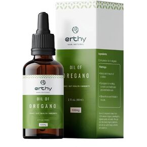 Organic Oil of Oregano | 92% Carvacrol | Vegan | Non- GMO| Boost your Immune System