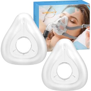 2 Packs Replacement Cushion for AirFit F20 - Reliable Seal Mask Cushion Perfect Fit for Full Face Mask - Accessories Replacement Supplies(Large)