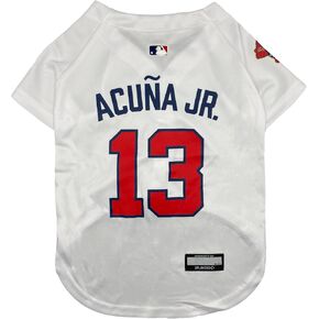 MLBPA Dog Jersey - Shohei Ohtani #17 Pet Jersey - MLB LA Dodgers Mesh Players Cat Jersey, Size X-Large