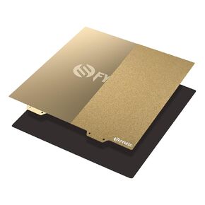 FYSETC 3D Printer Accessories SnapmakerA250T A250 Printing Platform: Smooth PEI - Textured Build Plate Heated Bed Surface with Sticker Adhesive 244x264mm/9.6x10.4inch