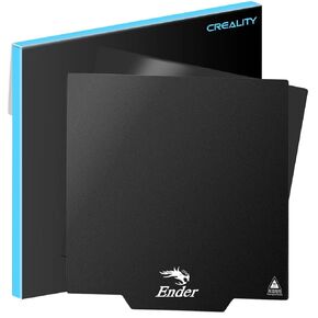 Creality K1C Frosted Build Plate PEI Sheet,235x235mm Flexible Spring Steel Plate Print Platform for Ender 3 S1/ Pro,Ender 3 Neo,Ender 3 V2 Neo,Ender 5 S1,Ender 3 V3 SE,Ender KE K1C,K1