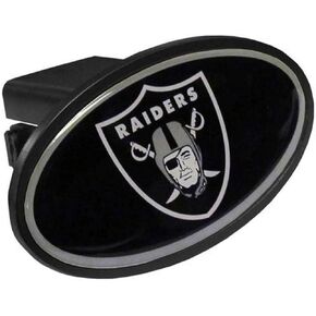 NFL Oakland Raiders Plastic Logo Hitch Cover, Class III