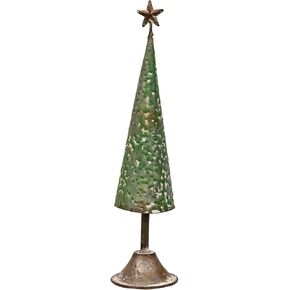 CWI Gifts 10" Rustic Metal Tree, Multi