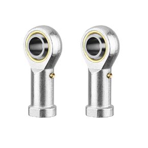 PHSB6 Rod End Bearing, 2pcs 3/8-inch Bore Pre-Lubricated 3/8-24 Female Thread Right Hand Heim Joint