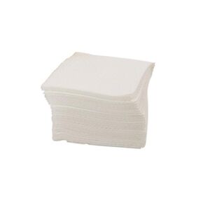 Graham Medical 43445 2-Ply Tissue/Poly Bib, 13.5" Width, 18" Length, White (Pack of 500)