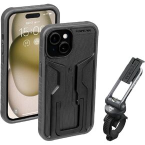 Topeak RideCase with Mount for iPhone 15 - Black/Gray