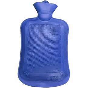 Portable Rubber Hot Water Bottle, 500ML/1000ML/1750ML/2000ML Large Winter Warm Hot Water Bag for Pain Relief, Menstrual Cramps, Neck and Shoulders, Feet Warmer for Women and Girls(1PCS, Random Color)