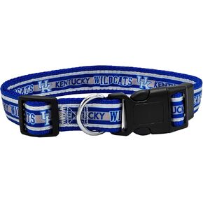 Pets First Collegiate Pet Accessories, Dog Collar, Kentucky Wildcats, Large