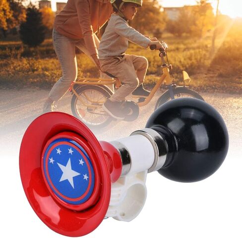 CHICIRIS Children Bicycle Horn Bike Bell Tricycles for, Metal Rubber Loud Children Bicycle Kids Bike Horn Warning Bell for Boys Girls Accessory in Kuwait