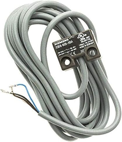 Siemens 3SE6605-3BA وحدة استشعار مستطيلة لنظام المراقبة المغناطيسية، كتلة التبديل، كابل 3 متر، حجم 25 × 33 مم، 1 NO + 1 NC اتصالات in Saudi Arabia
