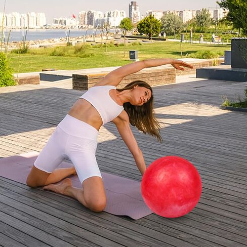 AMOR PRESENT 6 قطع من كرات الملعب، كرات نطاطة رخامية عملاقة مقاس 12 بوصة، كرات دودج بولز مطاطية، للألعاب الداخلية والخارجية، وتمارين الصالة الرياضية واليوجا، وتفضل الحفلات الرياضية in Kuwait