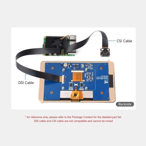 Flat Cable, 15 Pin to 22 Pin Ribbon Cable Signal Transmission Extension Cable For RPi 5 in Saudi Arabia