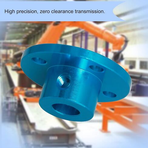 Aopin Rigid Flange Coupling 6mm Inner Flange Coupler Shaft for 3D Printer, Length 15mm / 0.59" Motor Coupler Connector, Great Apply for Model Shaft, CNC, Motor Guide, DIY Encoder 4 Pcs in Saudi Arabia