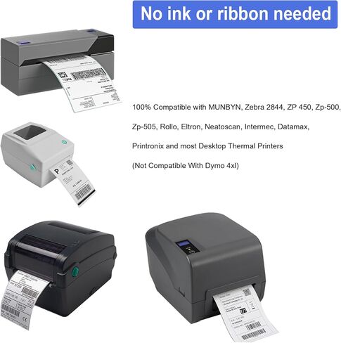 4" x 6" Direct Shipping Thermal Labels, 3000 Labels/12 Rolls（250 Pcs per Roll）Strong Adhesive Sticker Perforated Labels, Commercial Grade, Compatible with Thermal Printers in Saudi Arabia