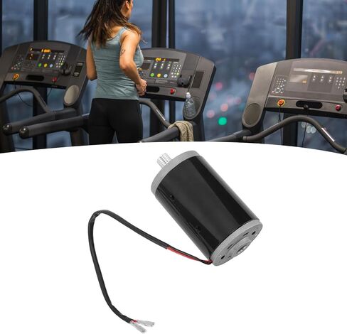 180V 200W DC Treadmill Drive Motor, Aluminum Alloy, Treadmill Brush Motor Part, Easy Installation, Wide Applications with All Copper Coil for Shedding Machine, Running Machine in Saudi Arabia