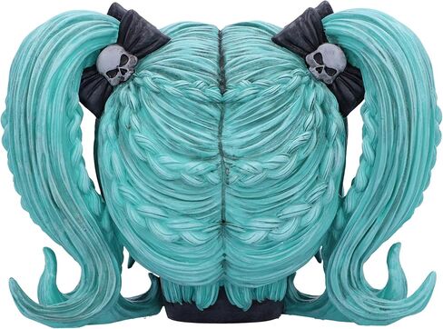 تمثال رائع من Nemesis Now Drop Dead Gorgeous، زينة جمجمة دمية Baphomet الغامضة، ديكور قوطي يمكن تجميعه وهدية، مرسومة يدويًا بخبرة، 20.5 سم - حل وتخثر in Kuwait