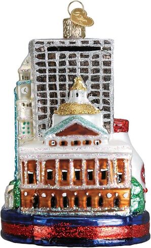 Old World Christmas Glass Blown Ornament Boston City (20094) in Saudi Arabia