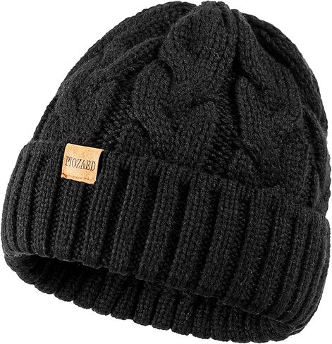 Womens Winter Knitted Beanie Hat Knit Warm Skull Cap Skull Cap Beanie for Women 2 Packs in Kuwait