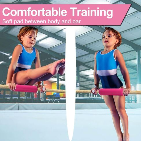 Tepemccu Gymnastics Bar Pad - Protective Sleeve for 1.26" Diameter Gymnastics Bar, Ballet Bar, Uneven Bar, Parallel Bar in Saudi Arabia