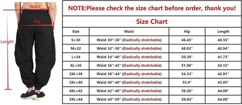perdontoo Mens Casual Cotton Linen Pant Elastic Waist Drawstring Yoga Jogger Pants in Saudi Arabia