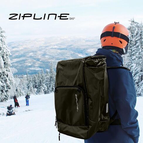 Zipline Rucksack Ski Boot Bag Backpack – The Choice Snowboarding Bag of Olympian Skier Athletes – Snowboard Gear Bag for Air Travel – Skiing Accessories Storage Bag – Waterproof Snow Boot Bag in Saudi Arabia