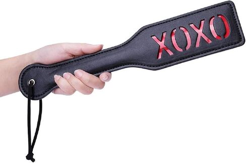 Leather Paddle Leather Short Paddle Riding Crop with Smooth Finish, 12.5inch Total Length, Horse Training Paddle Whip (Black) in Saudi Arabia