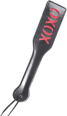 Leather Paddle Leather Short Paddle Riding Crop with Smooth Finish, 12.5inch Total Length, Horse Training Paddle Whip (Black) in Saudi Arabia