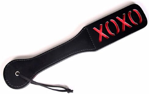 Leather Paddle Leather Short Paddle Riding Crop with Smooth Finish, 12.5inch Total Length, Horse Training Paddle Whip (Black) in Saudi Arabia