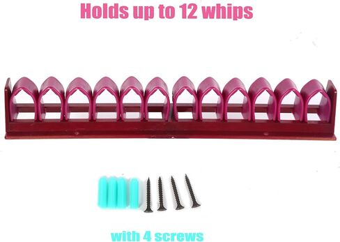 Horse Whip Crop Holder Rack Wall Mounted Bracket Hanger Horse Trailer Accessories for Tack Room (Purple) in Saudi Arabia