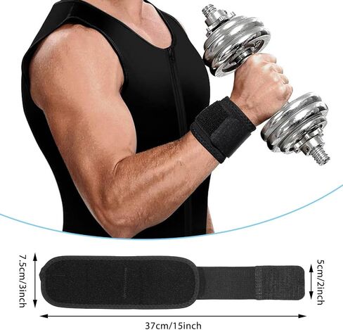 4 Pcs Wrist Wrap Carpal Tunnel Wrist Compression Strap Wrist Brace Wrist Band Wrist Support for Fitness,Adjustable Wrist Brace,Exercise,Sports,for Men and Women in Saudi Arabia