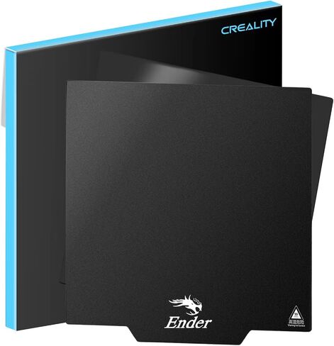 Creality K1C لوحة بناء بلوري PEI، منصة طباعة لوحة فولاذية زنبركية مرنة 235x235 مم لـ Ender 3 S1/ Pro، Ender 3 Neo، Ender 3 V2 Neo، Ender 5 S1، Ender 3 V3 SE، Ender KE K1C، K1 in Kuwait