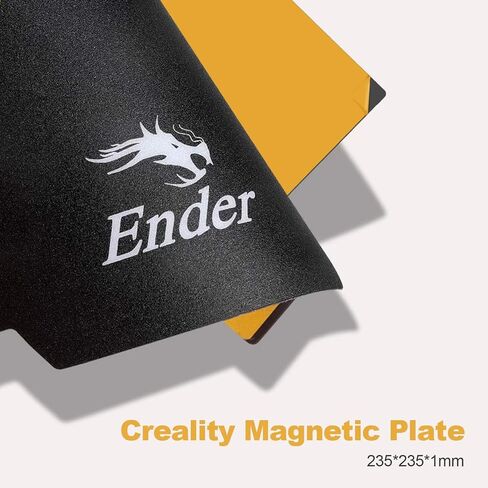 Creality K1C لوحة بناء بلوري PEI، منصة طباعة لوحة فولاذية زنبركية مرنة 235x235 مم لـ Ender 3 S1/ Pro، Ender 3 Neo، Ender 3 V2 Neo، Ender 5 S1، Ender 3 V3 SE، Ender KE K1C، K1 in Kuwait